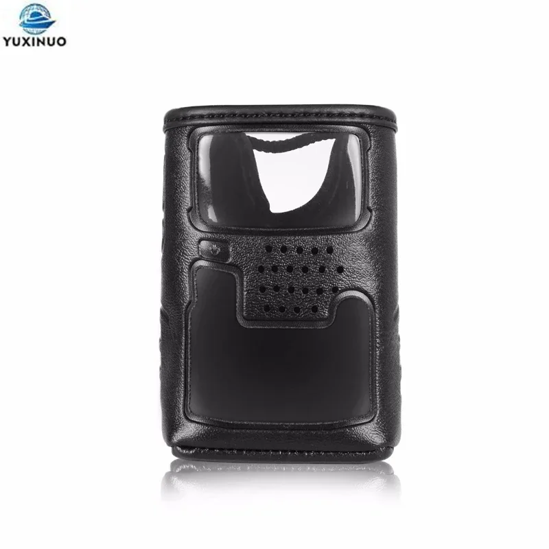 Yaesu VX-7R Soft Leather Case Walkie Talkie Protective Cover Bag for Yaesu VX-6R VX6R VX-7R VX7R VX-6E VX6E Handheld Radio