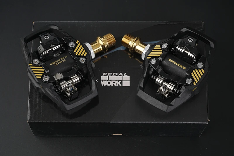 RACEWORK M8020 Pedal MTB Selbstsicherndes Pedal für SPD-System Mountainbike-Pedale mit Klampe für Shimano – Detail 10