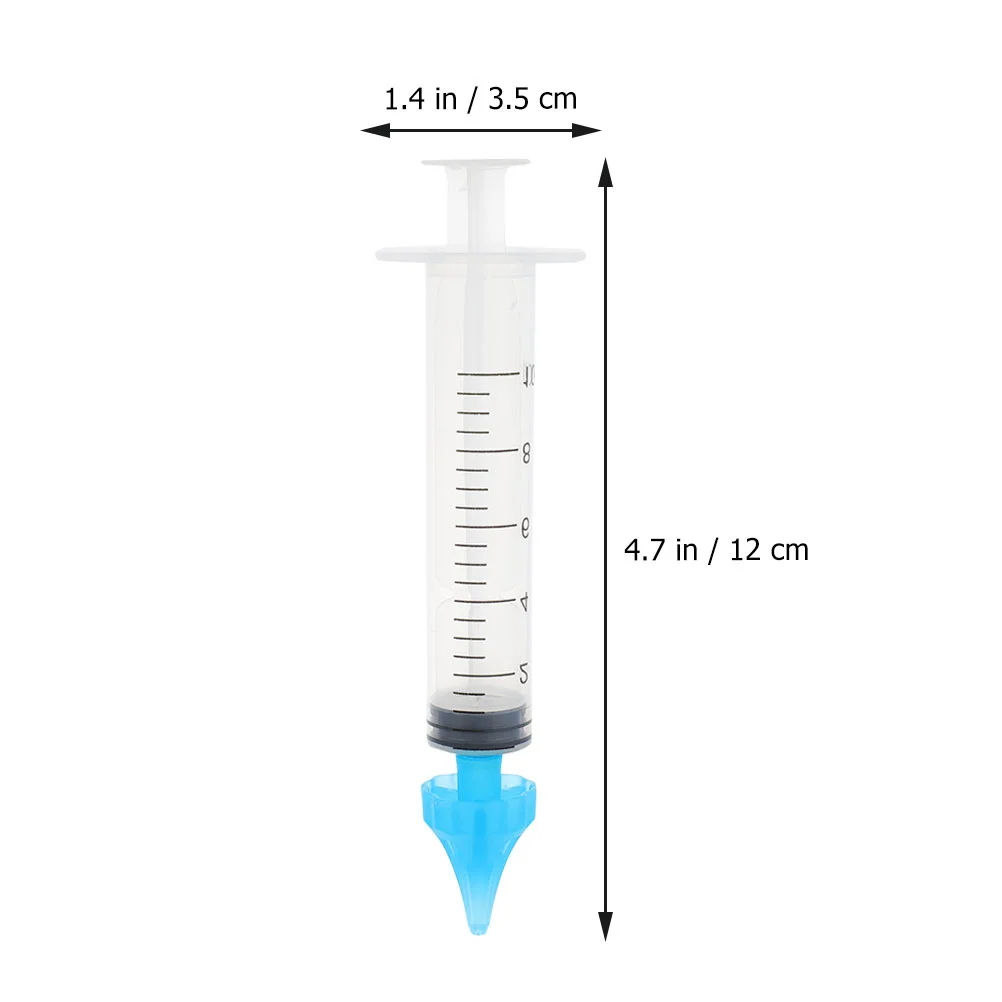 4 Pcs Ear Rinser Irrigator Cleaner Syringe Wax Removal Plastic Canal Irrigators