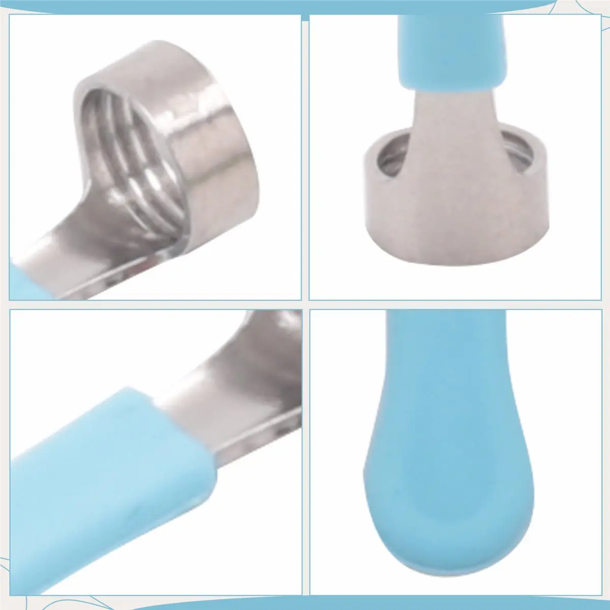 Nices Tips Ear 6 Pieces Waterproof Silicone Ear Spoon for Ear Wax Removal Endoscope Ear Cleaner Tips Set for Bebird W3/R3