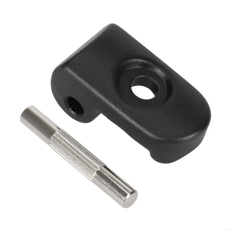 Hook Lock Buckle Front Folding Hook, Buckle Shaft Locking Screw Front Folding Hook for Electric Scooter Replacement Part 