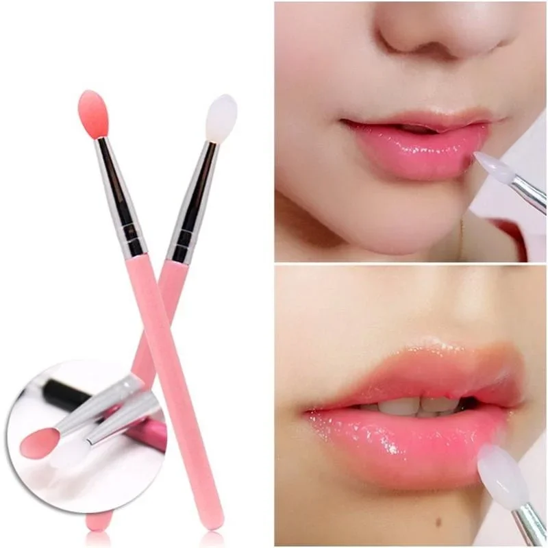 Silicone Eyeshadows Makeup Brush  Cream  Shadow   Soft Head of Labial Ministry  Lip