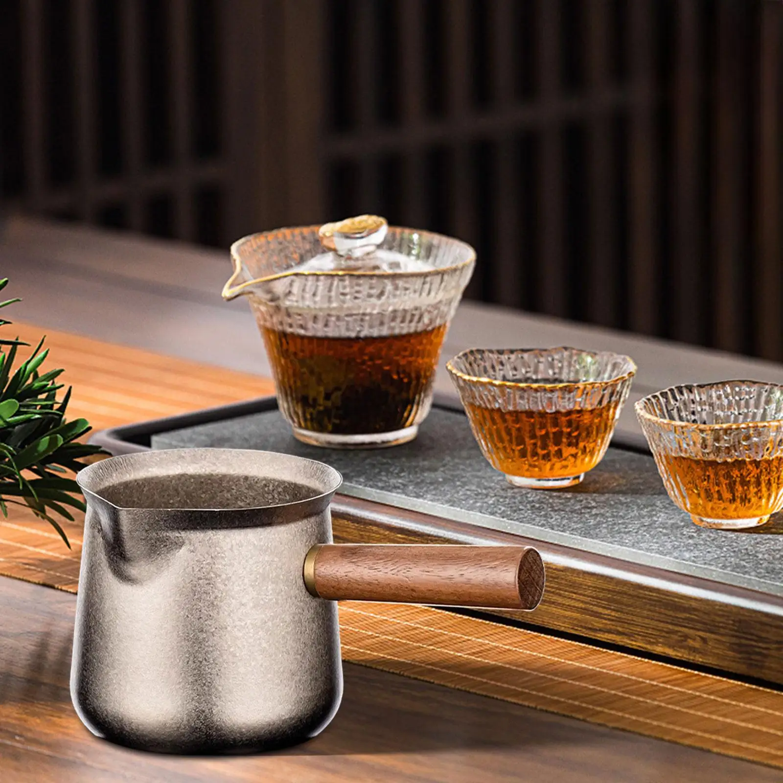 

Titanium Tea Maker Serving Pitcher 330ml Sharing Pitcher Pitcher Titanium Cup for Office Kitchen Outdoor Camping Home Restaurant