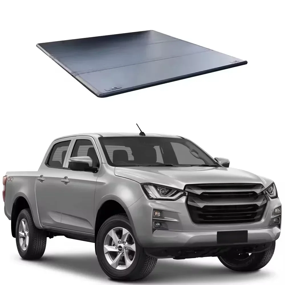 Soft Roll Up Truck Bed Cover Folding Tonneau Cover For  Isuzu D-max