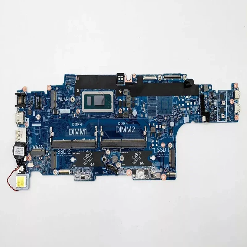 Placa-mãe para laptop HDLA-L591P, placa principal para notebook dell latitude 5430 03g0rf 0260kt com core i3 i5 i7-12th gen