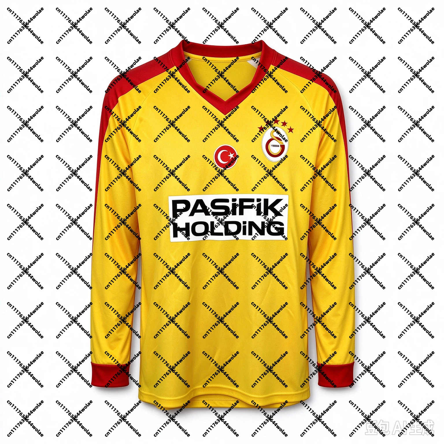 2026-27 New Galatasaray Fans Customized Four Seasons 3D Printed Quick Drying Sports Long Sleeve T-shirt Parent Child Clothing