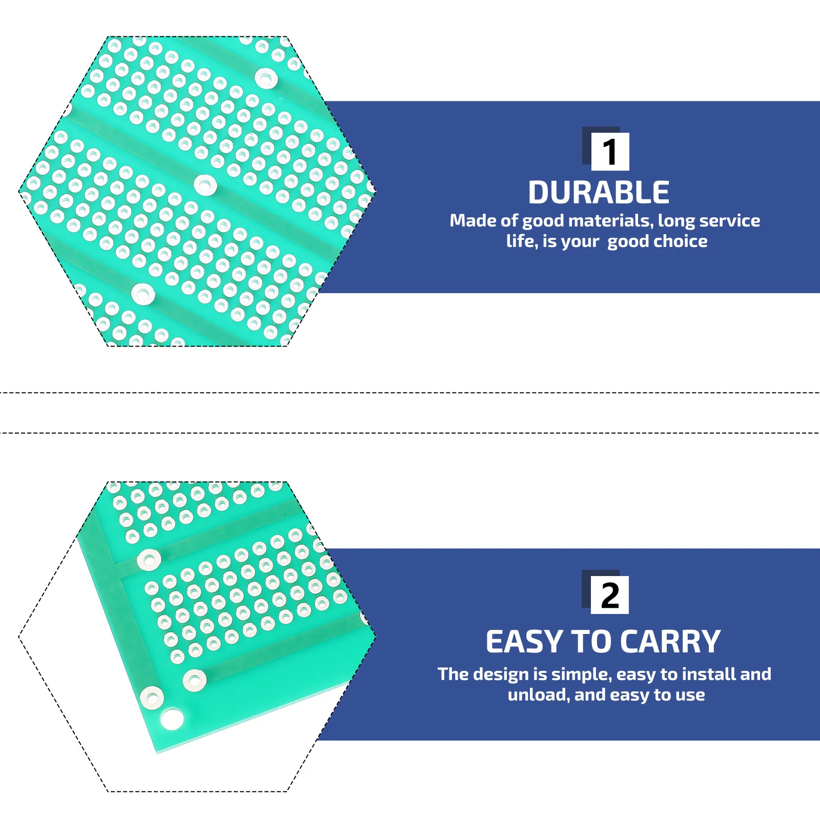 

1Pcs Prototyping Circuit Board with Precise Design for Electronics DIY Safe Reliable Performance Experiment Circuit Accessory
