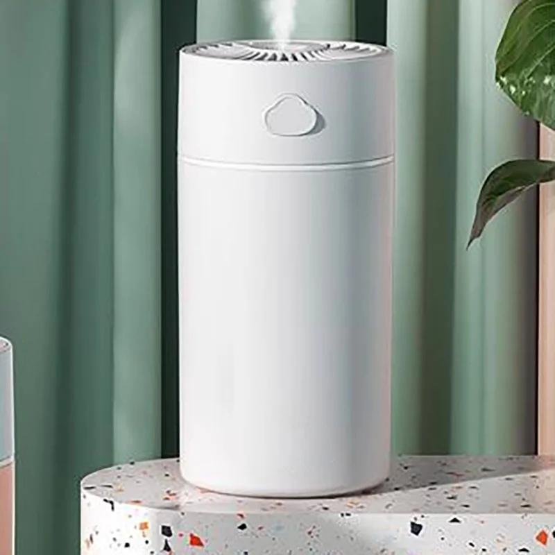 Mini Humidifier Bedroom Desk Car Home USB Power Supply 400ml Aromatherapy Diffuser Machine White