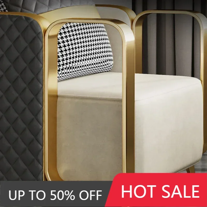 Living Room Single Sofa Dining Chair Victoria Relax Armchair Voven Upholstered Replacement Chairs Booster Nordic Floor Furniture