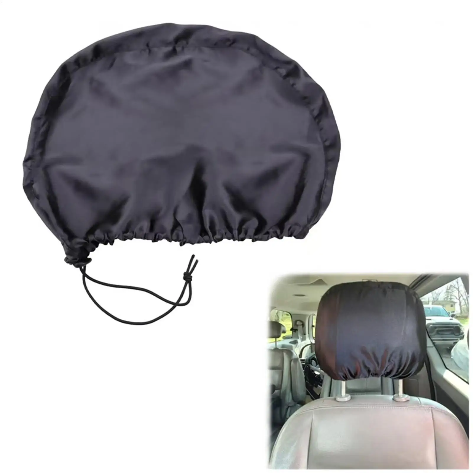 Head Rest Covers Car Universal Elastic Comfortable Protector Case Seat Headrest Protector Cover Car Interior Accessories