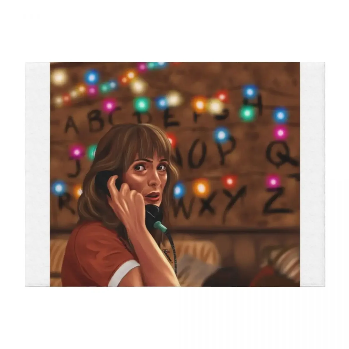 

Joyce Byers fanart Одеяло Самые мягкие туристические теплые одеяла для среды