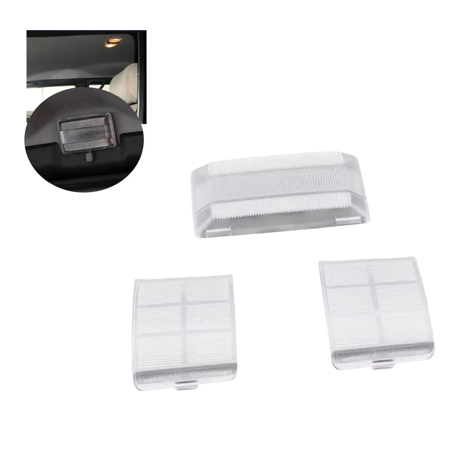 For Mitsubishi Pajero Shogun Montero V31 V32 V33 V43 1992 1993 1994-2000 Auto Reading Light Ceiling Lamp Cover Car Accessories