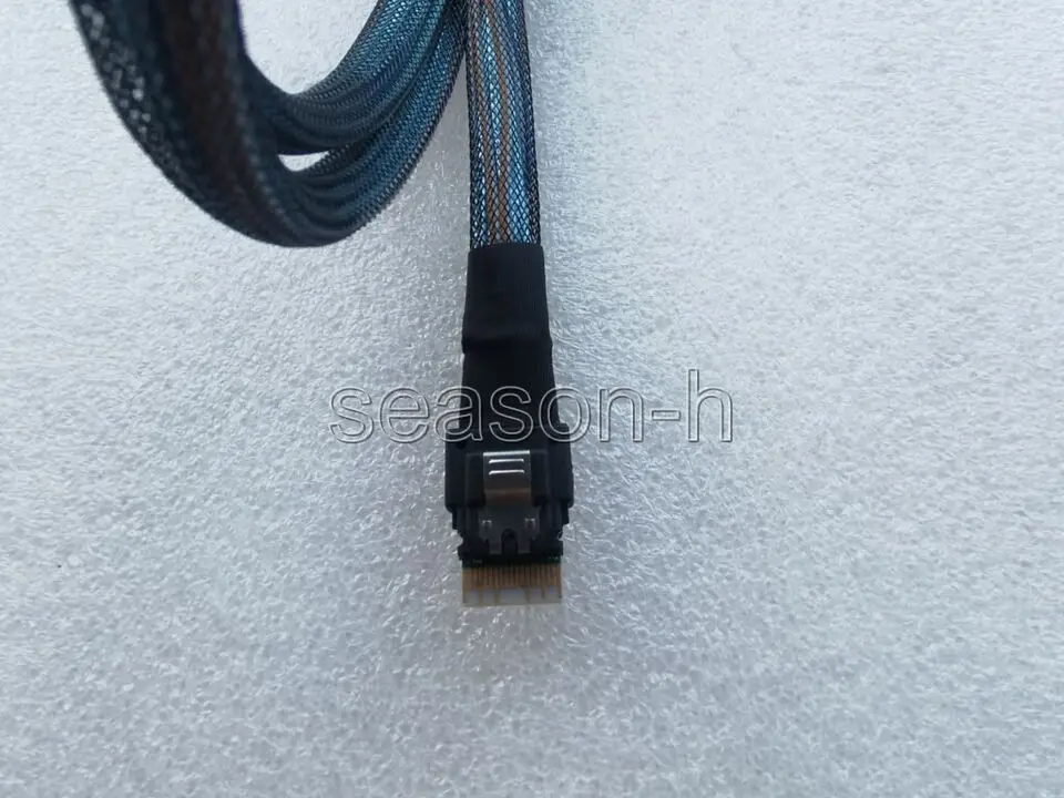 PCIE 4.0 Slimline SAS SFF-8654 Cable 4i a Mini SAS HD SFF-8643 Cable adaptador 1M