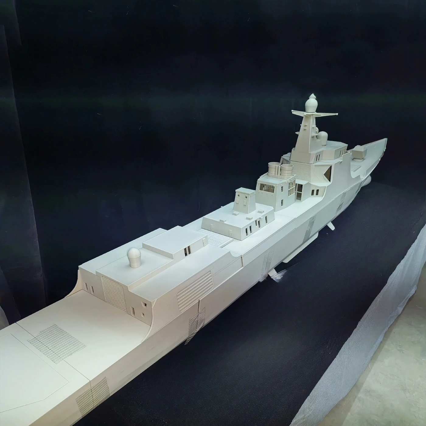 1/100 RCボート 160cm シミュレーション 052DL駆逐艦 ラジコン船 高精度3Dプリント RC船 模型キット 船のおもちゃ