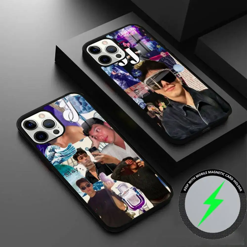 

Singer Zayn Malik Phone Case For IPhone 16 15 14 13 12 11 Pro Max Plus Mini Magsafe Mirror Wireless Magnetic Cover