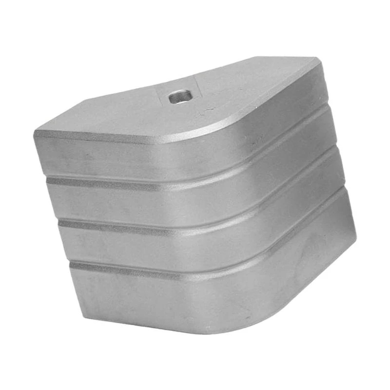 

57BA Long Permanent Float Vessel Corner Defender Cast Aluminum 3 1/8 Foot Top Size