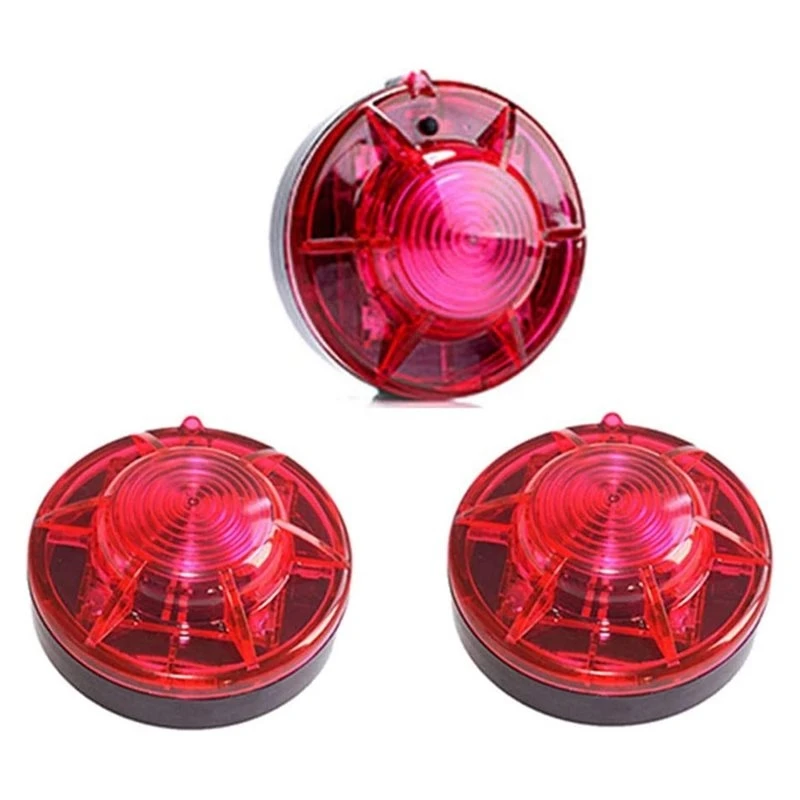 Emergency Lights Beacon 3 Pack LED Road Flares Flashing For Outdoor Sports With Magnetic Base Roadside