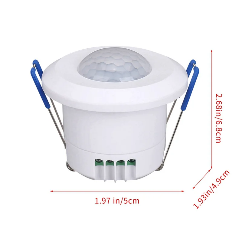 B16C-Zigbee Smart Human Presence Sensor Zero Fire Wire Connected Human Motion Sensor With Anti-Theft Warning For Smart Home