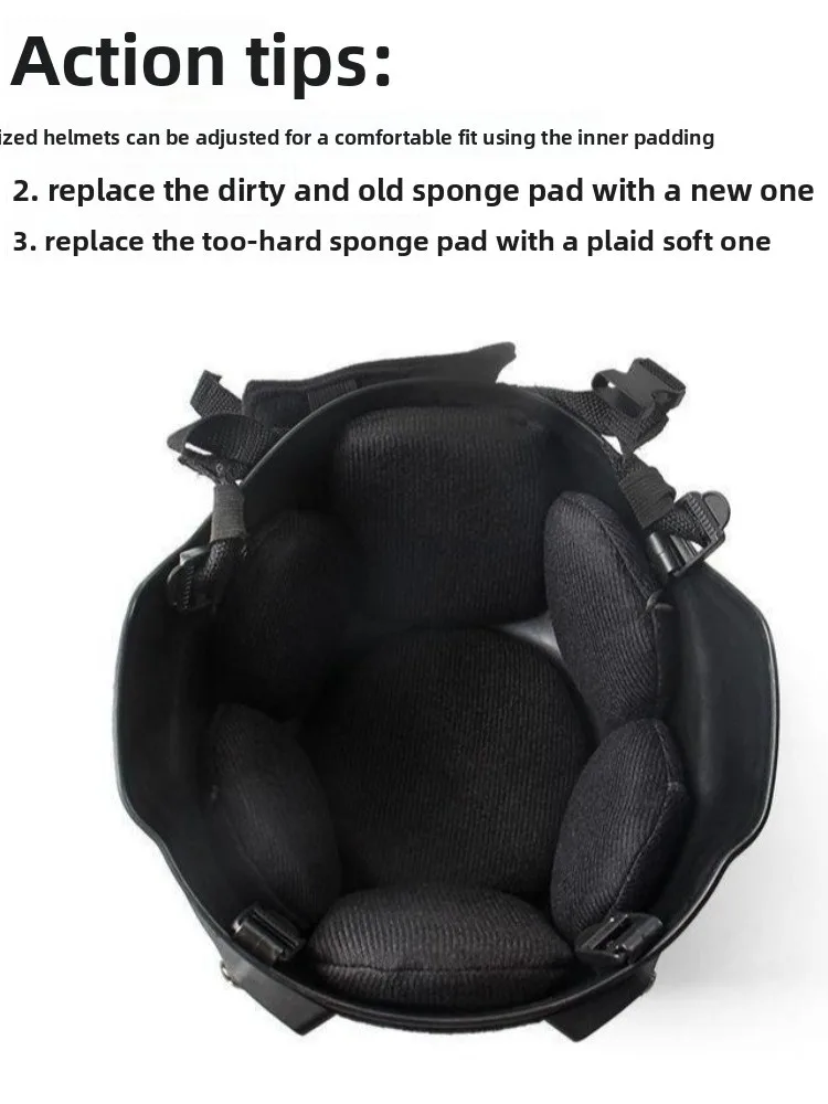 AliExpress NONE 7pcs New Flexible Helmet Pads Adjustable with Adhesive Helmet Lining Soft Portable Replacement Foam For Motorcycle Bicycle
