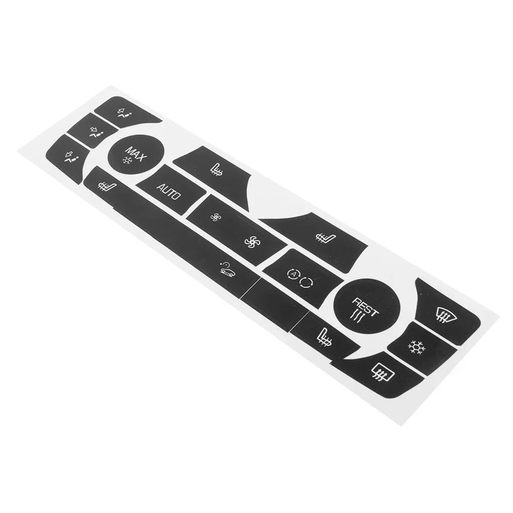 Newest Wholesale Brand New Automobile Accessories ​Climate Control Kit Sticker AC Climate Control Knob Sticker