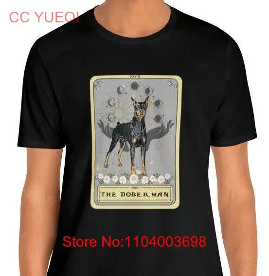 Doberman Dog Shirt Doberman Mom tShirt Dobermann Dog Tarot Card Shirt Doberman