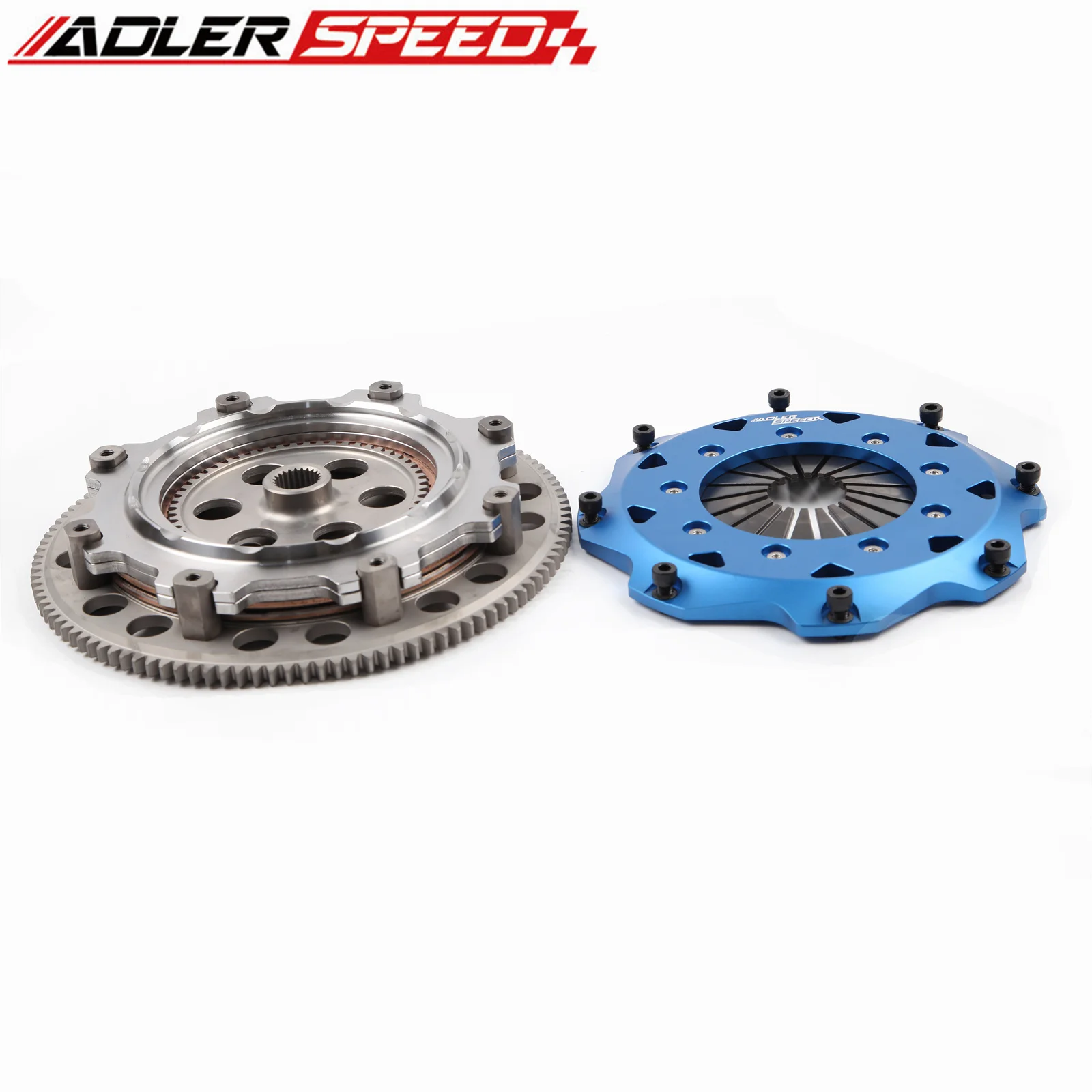 

S+ADLERSPEED 8.5" (215MM) RACE CLUTCH KIT & TWIN DISC FOR MITSUBISHI LANCER EVO 4 5 6 7 8 9