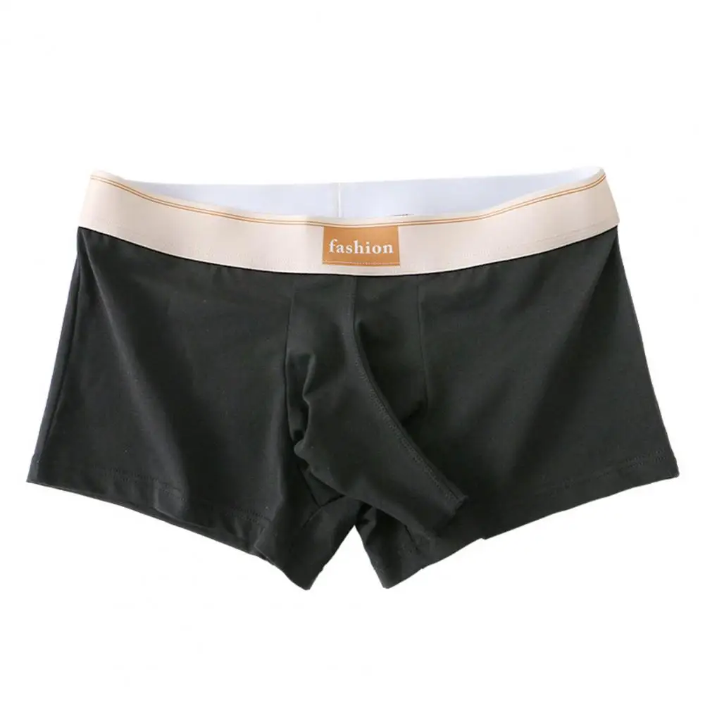 Non-restrictive Men Underwear Moisture-wicking Elephant Nose Design Men Boxer With Ball Pockets Non-restrictive For Men