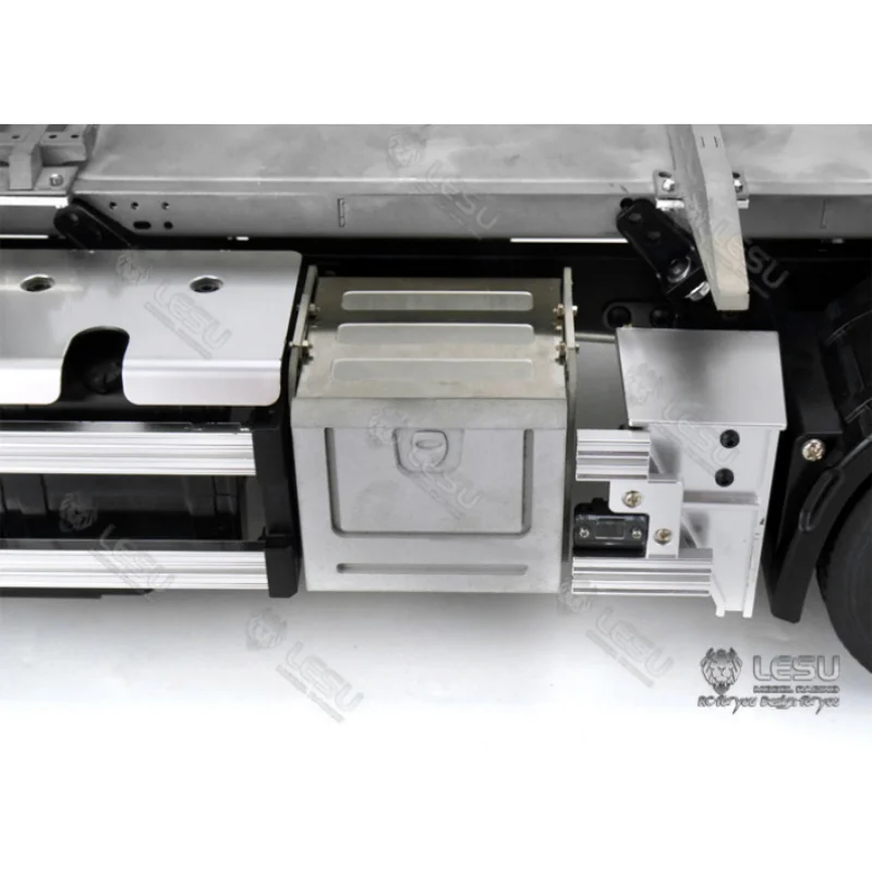RC 1/14 LESU Metal Toolbox for Tamiya Hydraulic Excavator Loader Dump Truck for SCANIA MAN VOLVO Trailer Tipper DIY Parts
