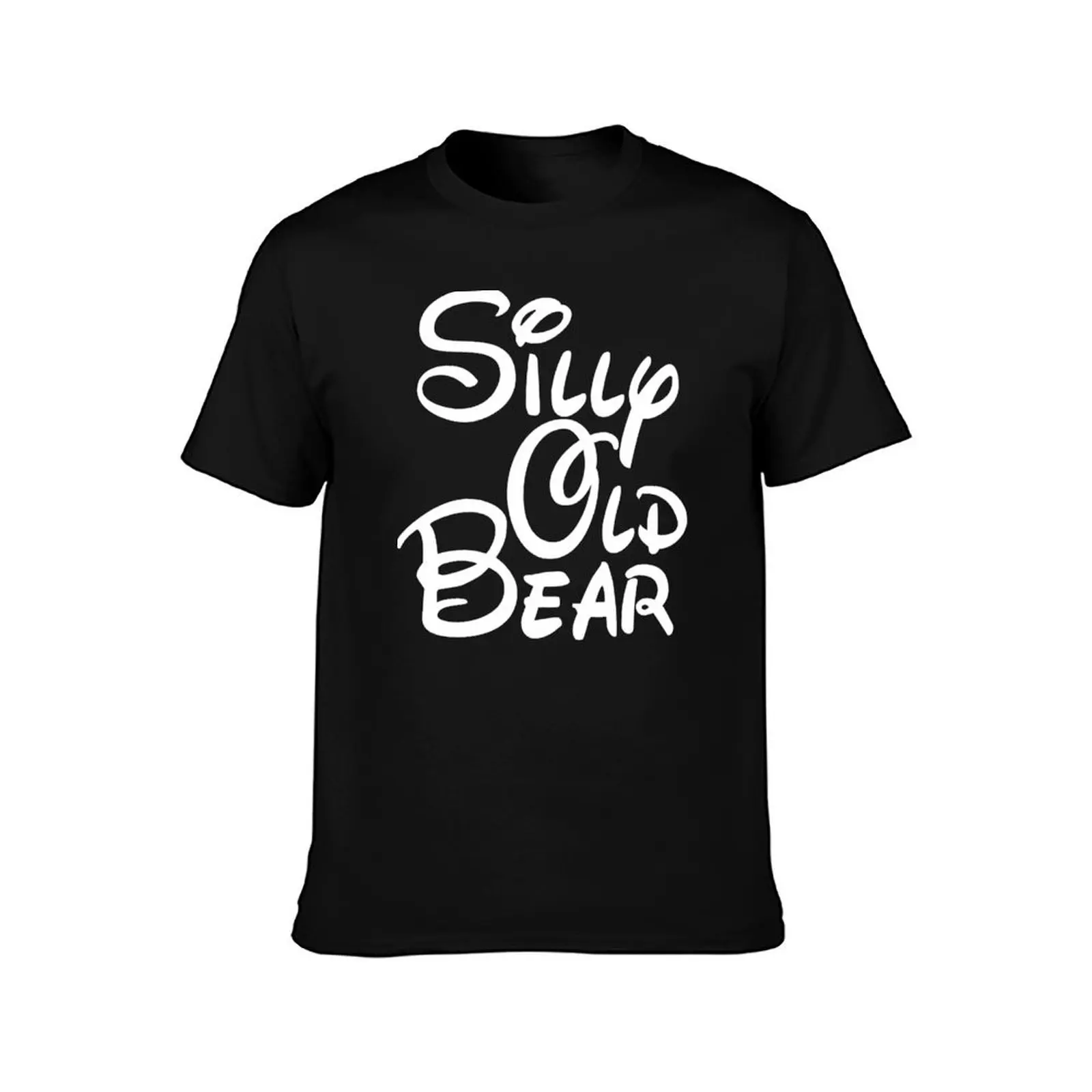 silly old bear 4 T-Shirt Casual Trendy Short Sleeve T-Shirt