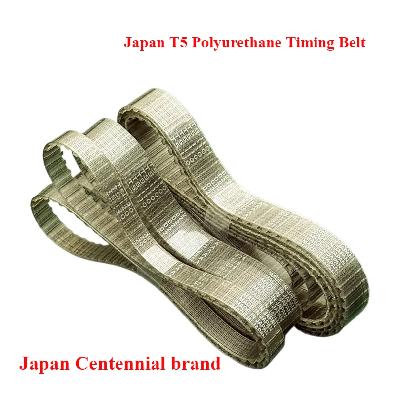 

T5-168 T5-170 T5-188 T5-195 T5-198 T5-200 Japan Polyurethane Timing Belt for Data Writer, Facsimile, Sewing Machine 3D Printer