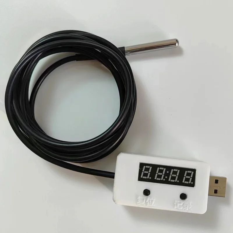 Offline temperature acquisition and measurement recorder