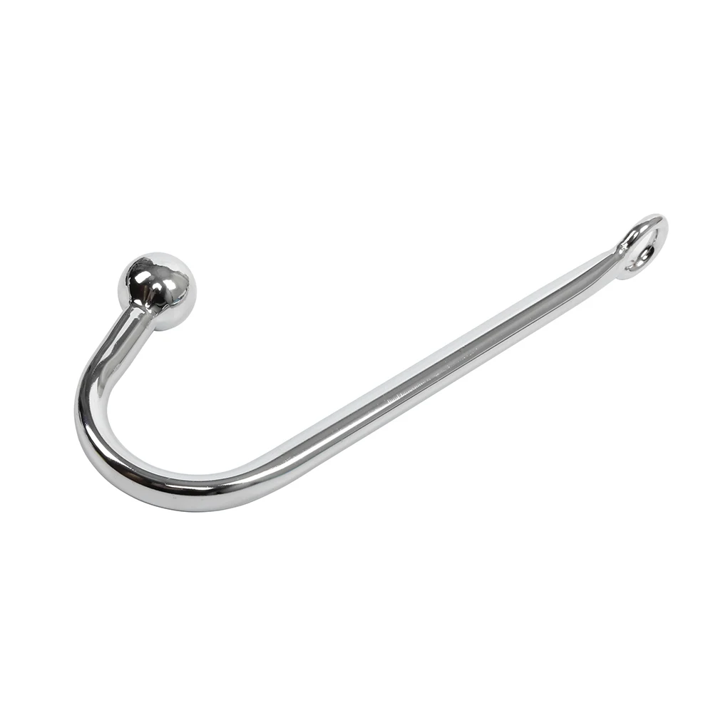 Stainless Steel Anal Hook With Long Leash Fetish Sexy Butt Plug SM Erotic Games Toys Slave Anal Toys Sex Tools For Couples