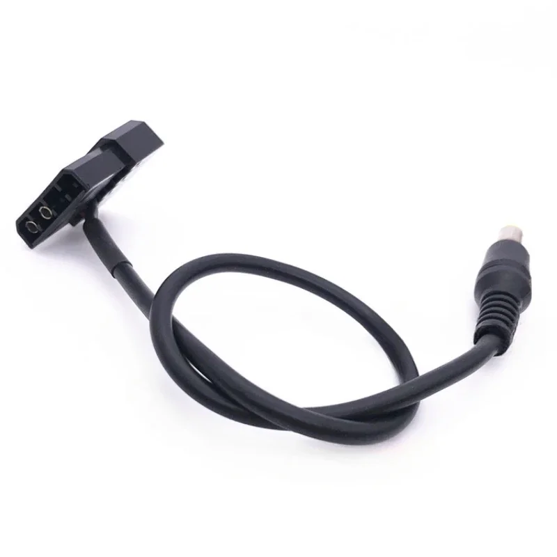 1/5/10/30Pcs/lot DC 5.5*2.1mm Male head 1 To 1 12V/5V 4Pin PWM Fan Adapter Power Supply Connector Cable 30CM