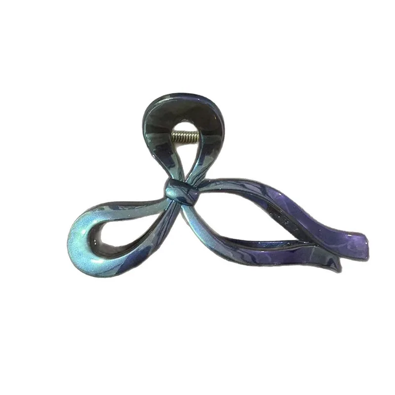 Новый перламутровый бант, заколка для волос в виде краба для женщин, желеобразные зажимы для когтей, ножницы, зажим, заколка, заколка, аксессуары для волос для девочек