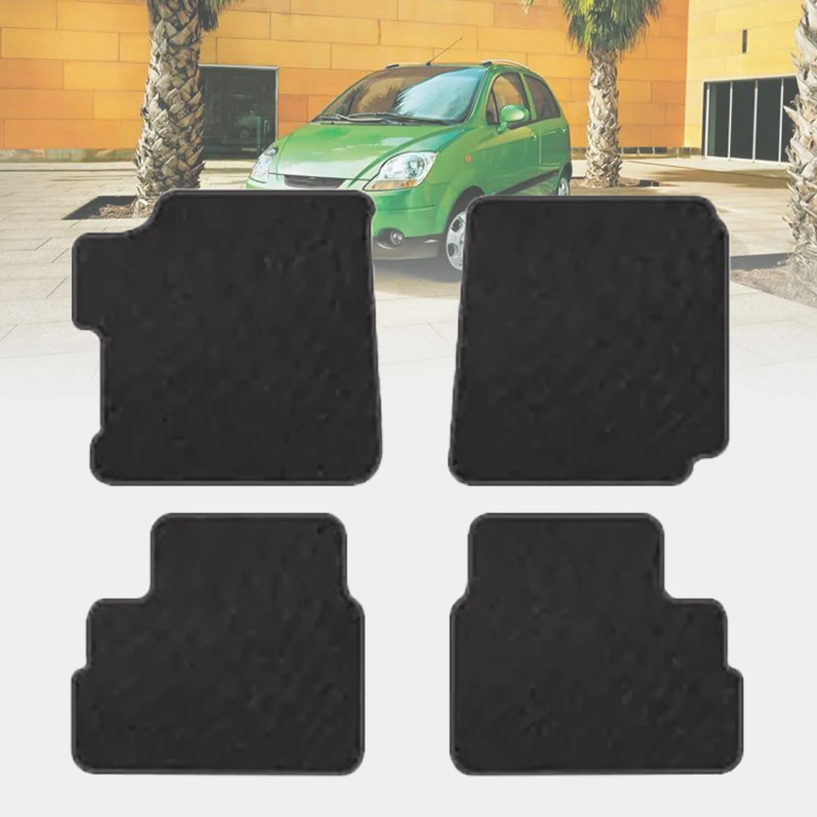 

for Daewoo Chevrolet Matiz 1998-2015 Eco-Friendly TPE Floor Mat & Trunk Pad Non-Slip Dustproof Car Interior Accessories