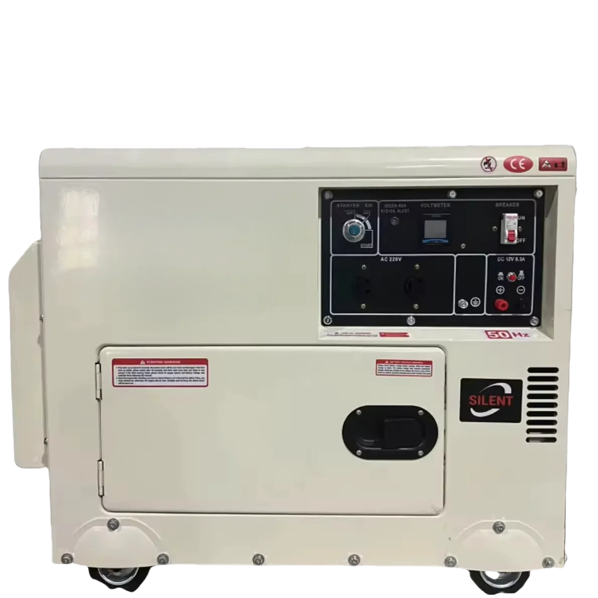 Factory Direct Sale 3KVA 5KVA 8KVA 10KVA Generator Silent Generator 5KW Rated Voltage 240V 230V
