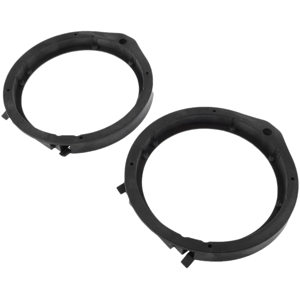 

2Pcs Black 6.5 inch Car Speaker Mounting Spacer Adaptor Rings for Accord Fit