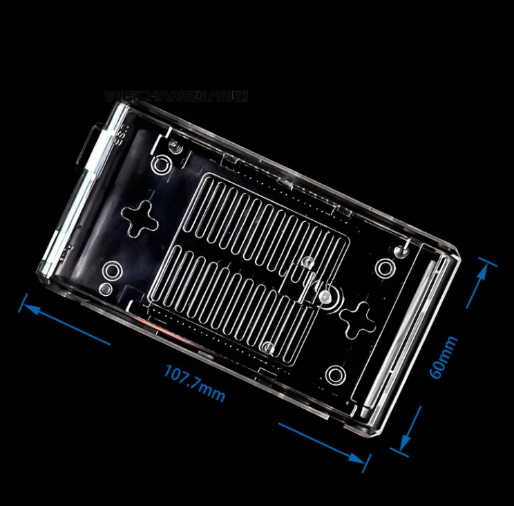 MEGA2560 R3 housing holder Acrylic Injection molded transparent  for arduino Mega 2560 Case