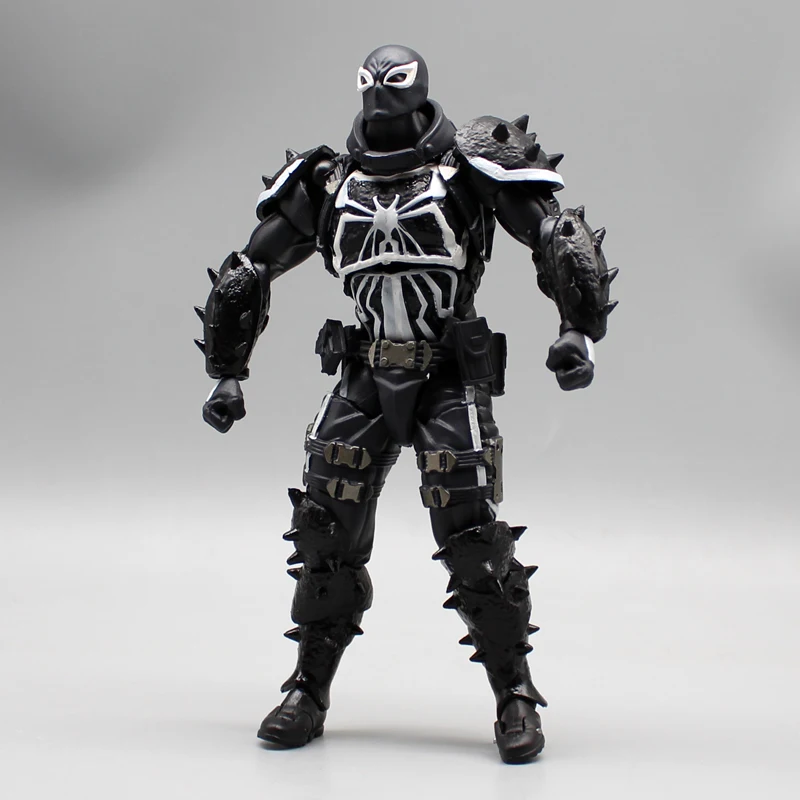 Amazing Yamaguchi Venom Agent Figura ML Legends Deadpool Spiderman Action Figure Toys Eugene Thompson Revoltech Anime Peripheral