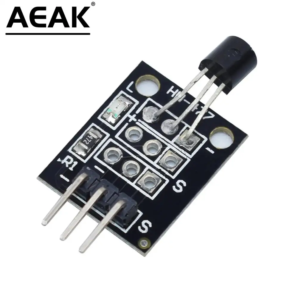 KY-001 3pin Ds18b20 Temperatuurmeting Sensormodule Diy Starterkit Ky001 Aeak