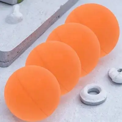 

4pcs Hollow Bouncy For Kids High Elasticity Rubber Training Balls Enhanced Reaction Coordination Mini Sports Balls For Indoor