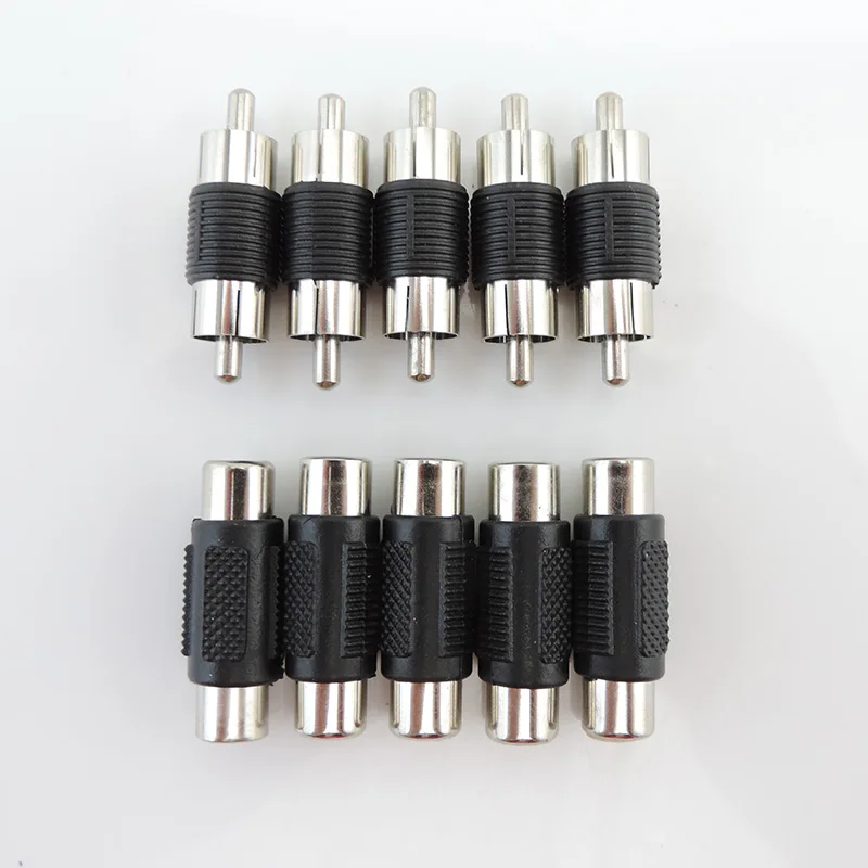 Двойной штекер-штекер Rca стандартный штекер AV кабель 2/10X CCTV Разъем Видео Аудио