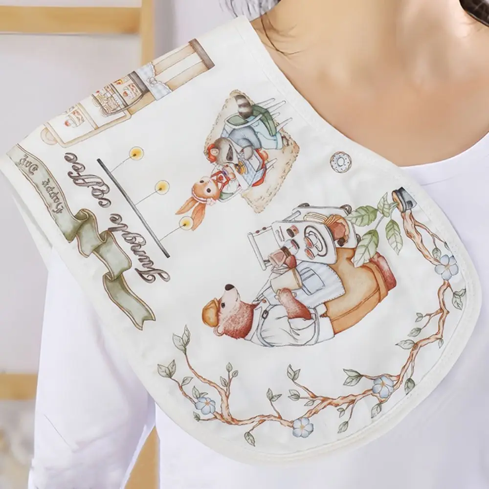 

Марлево-хлопковый детский слюнявчик из мягкого материала, приятный для кожи, полотенце для прорезывания зубов для малышей, впитывающий пот, детский нагрудник для кормления грудью