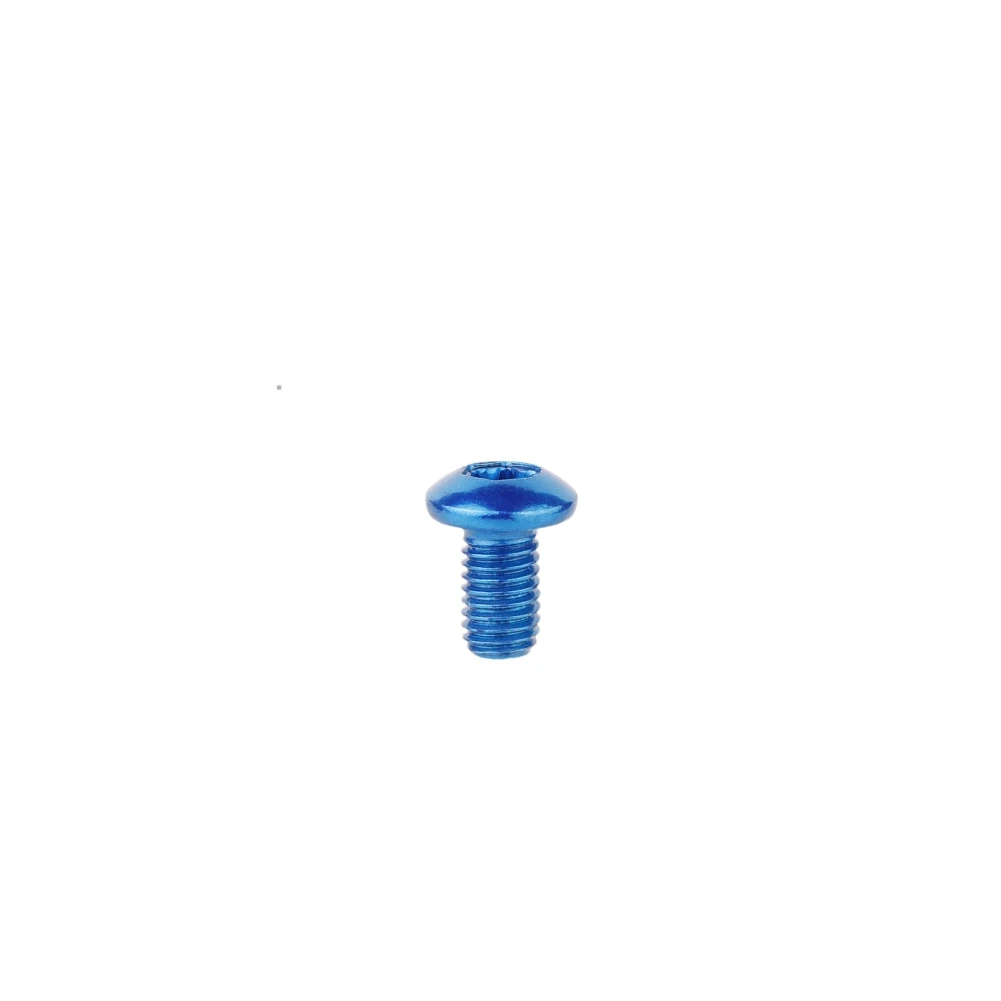 Aluminum Alloy Bike Screws Bicycle Brake Aluminum Bolts Mountain Bike Screws Robust Design Fastening Screws For Brakes