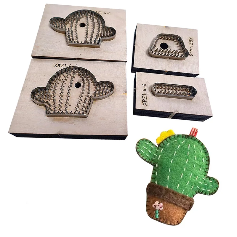 

Форма для ножа с подвеской в виде кактуса, креативная подвеска в виде сумки в виде кактуса, форма для ножа из кожи ручной работы своими руками