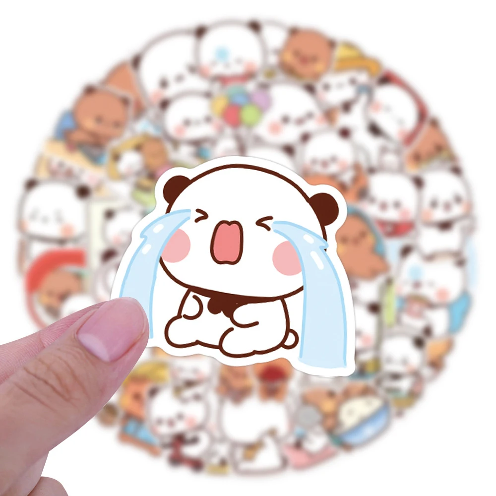 

10/30/50/100pcs Cartoon Cute Bubu and Dudu Graffiti Stickers Funny Decals for Kid Toy DIY Skateboard Guitar Laptop Sticker Decor