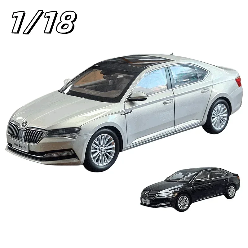 특별 제공! 스코다 뉴 슈퍼 합금 자동차 모델, 어린이 장식 장난감 컬렉션, 어린이 선물, 오리지널 1:18