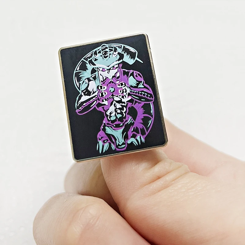 هنتر x هنتر Meruem الملك المينا دبوس دبابيس قبعة أنيمي مانغا سلسلة مجوهرات اكسسوارات هدايا