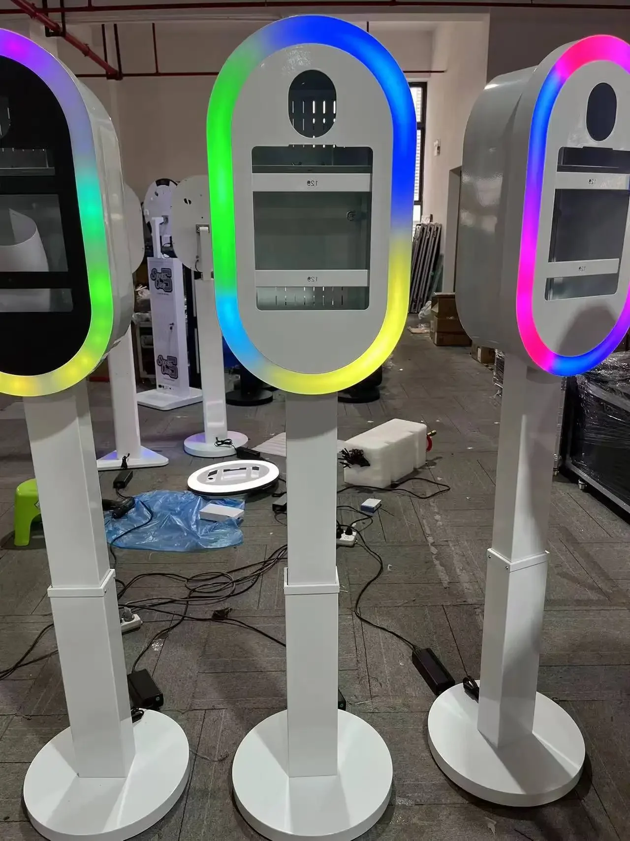 DSLR IPAD Photo Booth Wedding Party Portable Selfie Booth Camera IPAD Photo Booth With Flight Case