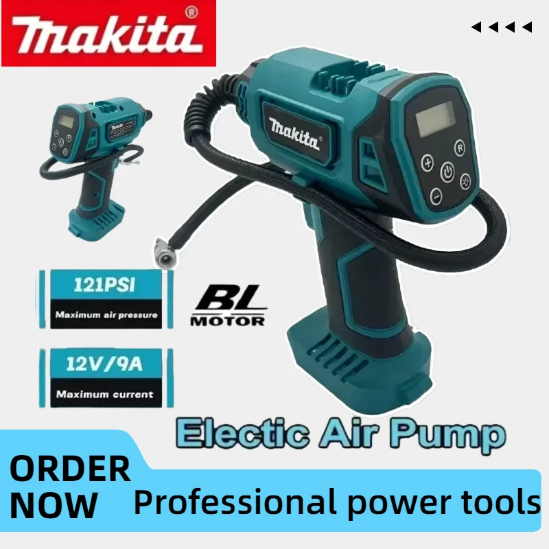 makita-car-mount-portable-automatic-electric-air-compressor-handheld-tire-inflator-pump-practical-power-tool-compatible-for-18v
